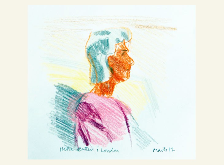 Helle venter i London