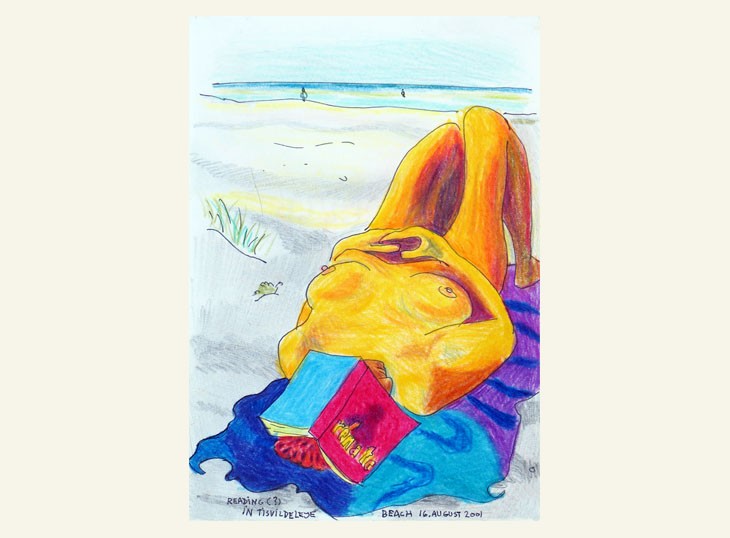 Reading in Tisvildeleje